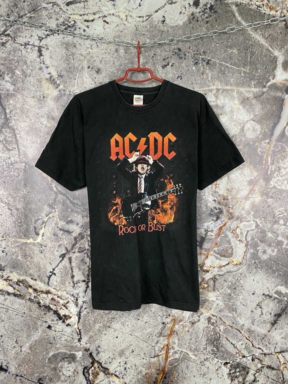 Ac/Dc × Rock T Shirt × Vintage Men’s T Shirt AC/D… - image 2