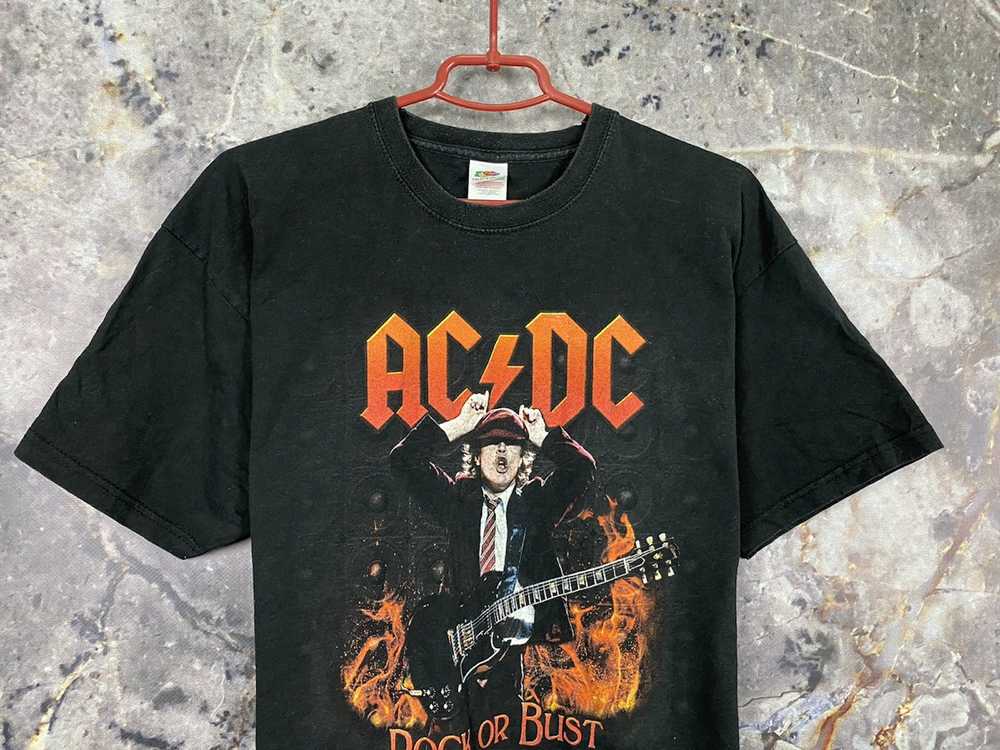 Ac/Dc × Rock T Shirt × Vintage Men’s T Shirt AC/D… - image 3