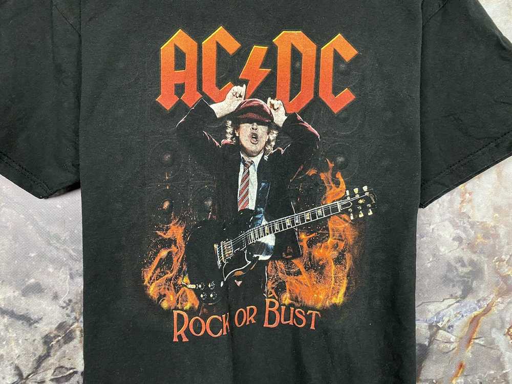 Ac/Dc × Rock T Shirt × Vintage Men’s T Shirt AC/D… - image 5