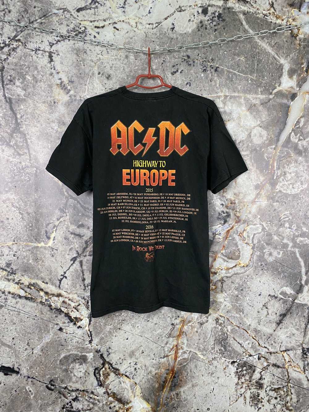 Ac/Dc × Rock T Shirt × Vintage Men’s T Shirt AC/D… - image 8