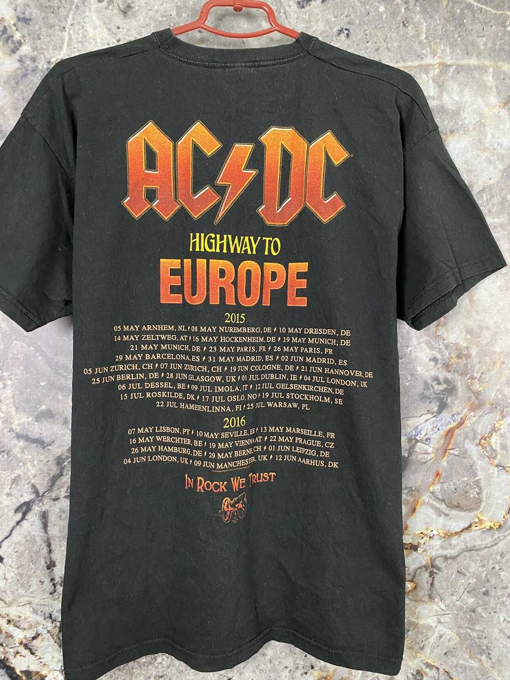 Ac/Dc × Rock T Shirt × Vintage Men’s T Shirt AC/D… - image 9