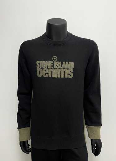 Stone Island × Vintage Stone Island Denim Knit Swe