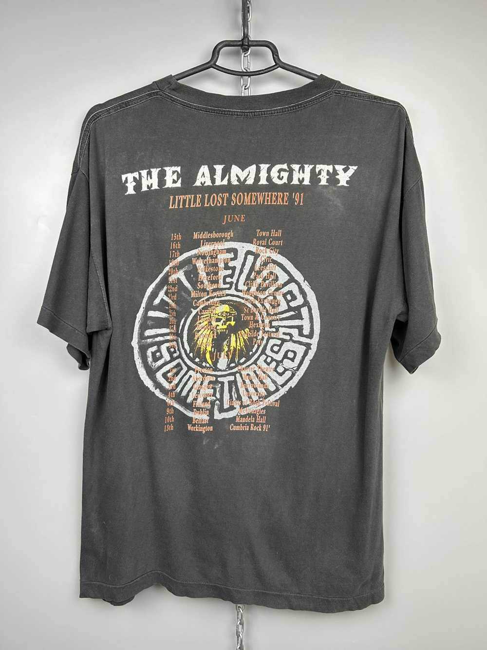 Band Tees × Rock T Shirt × Vintage RARE THE ALMIG… - image 12