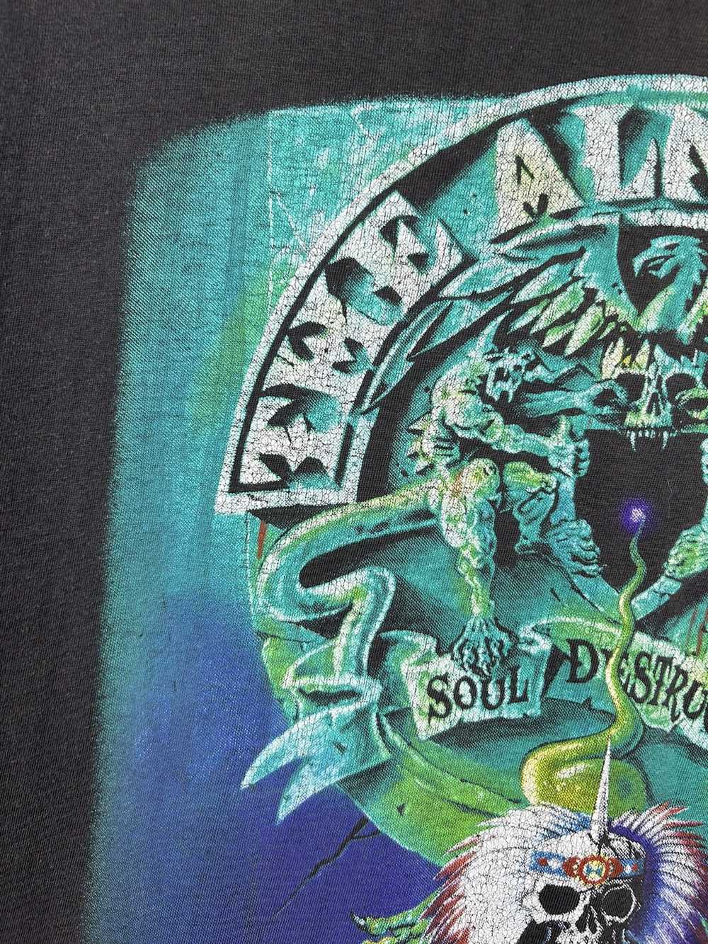 Band Tees × Rock T Shirt × Vintage RARE THE ALMIG… - image 7