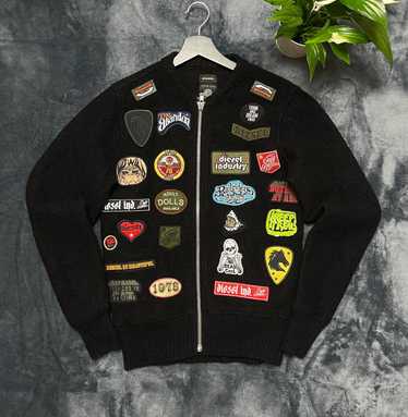 Diesel × Japanese Brand × Varsity Jacket Vintage … - image 1