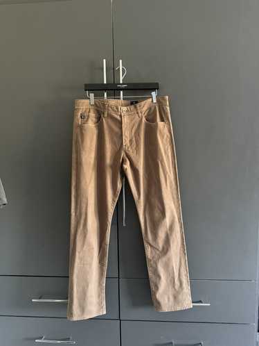 AG Adriano Goldschmied Brown Corduroy AG Pants