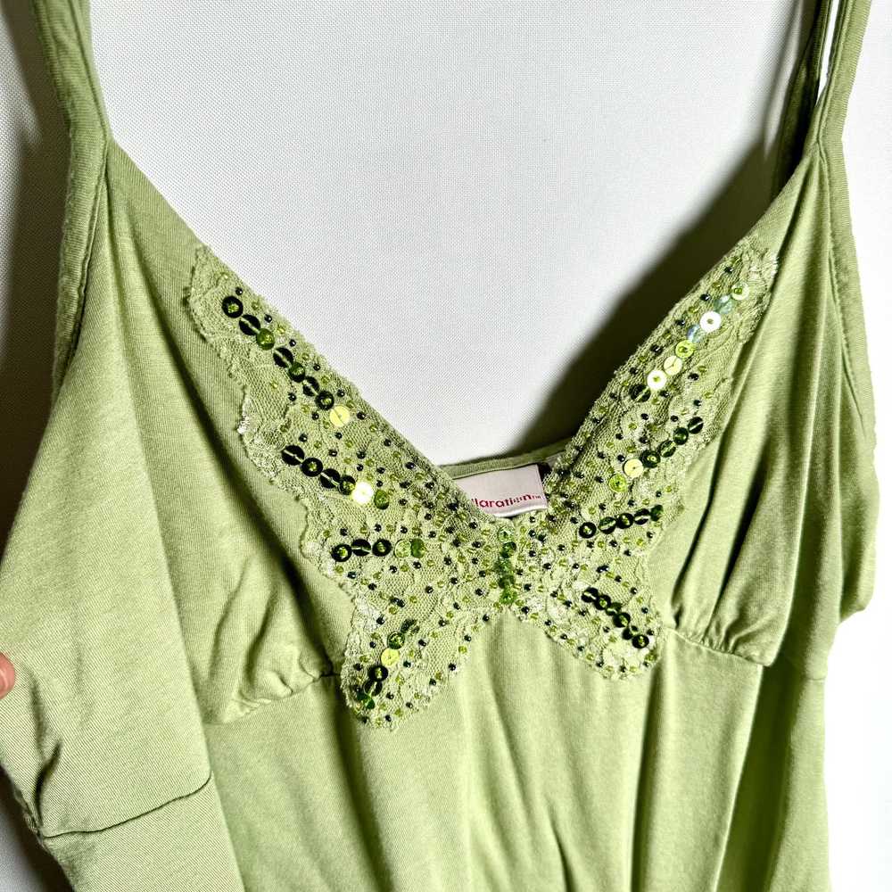 Other Y2K Xhiliaration Green Butterfly Embellishe… - image 4