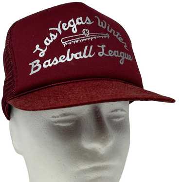 Vintage Las Vegas Winter Baseball League Trucker H