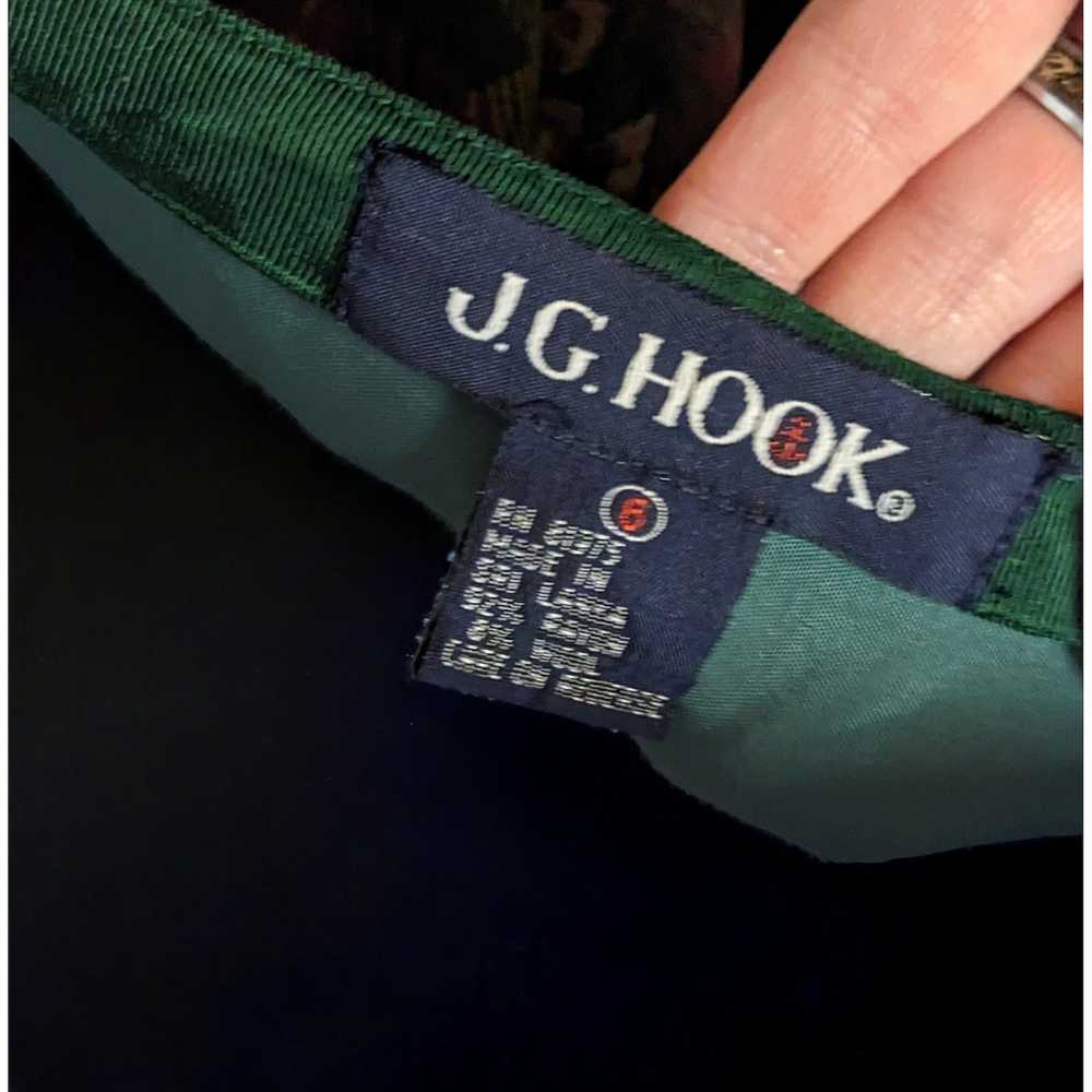 Other Vintage JG Hook Floral Plaid Skirt - image 4