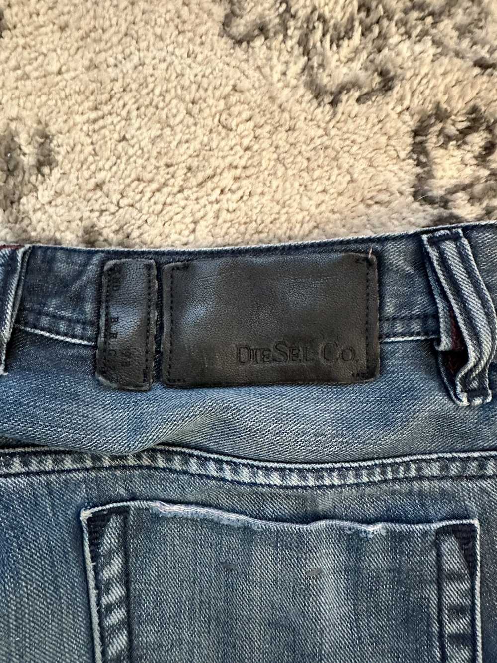 Diesel Safado Slim Straight Faded Diesel Jeans - image 3