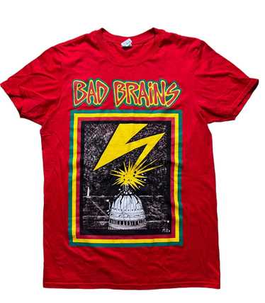VTG Bad Brains Shirt 1980's Concert Tour Large Rock Band Vintage