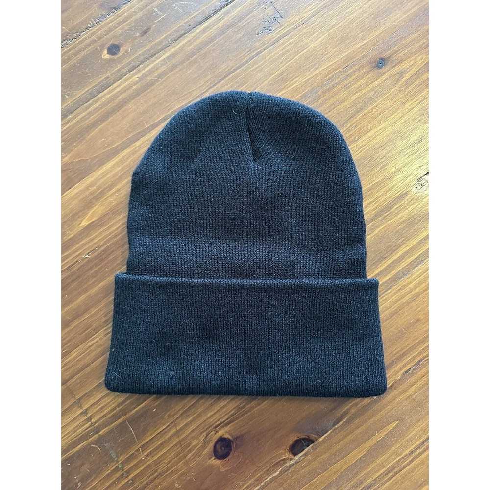 Carhartt Carhartt Beanie Hat A18 Black w/Logo 100… - image 2