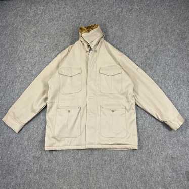 Vintage Mossimo Lycra Jacket Khakis Material Double Pocket Zip up Design  Japanese Brand Casual Wear Brand Streetwear L K2043 