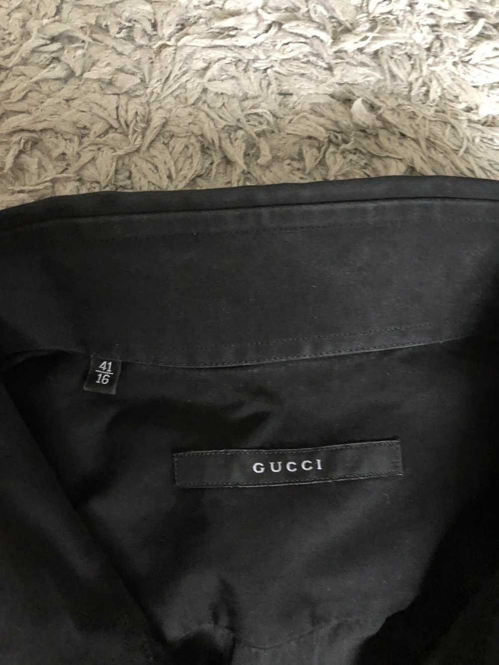 Gucci × Vintage Vintage Gucci Classic Black Butto… - image 6