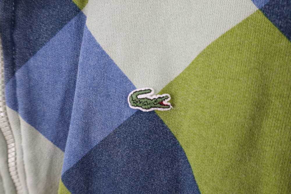 Lacoste × Vintage Lacoste Logo Argyle Diamond Ful… - image 4