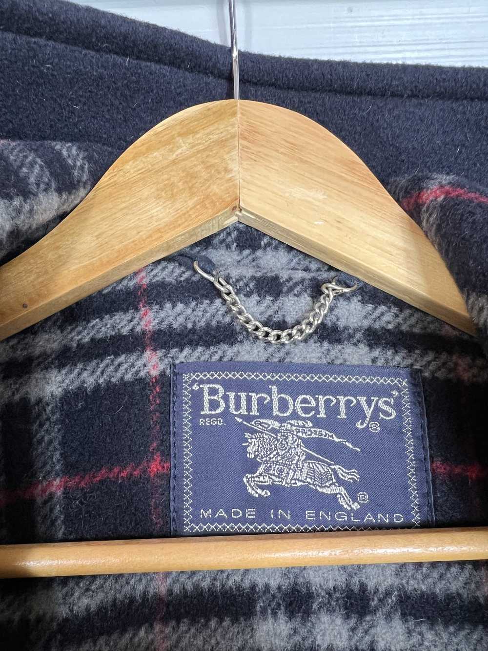 Burberry × Vintage BURBERRYS NOVACHECK WOOL DUFFL… - image 5