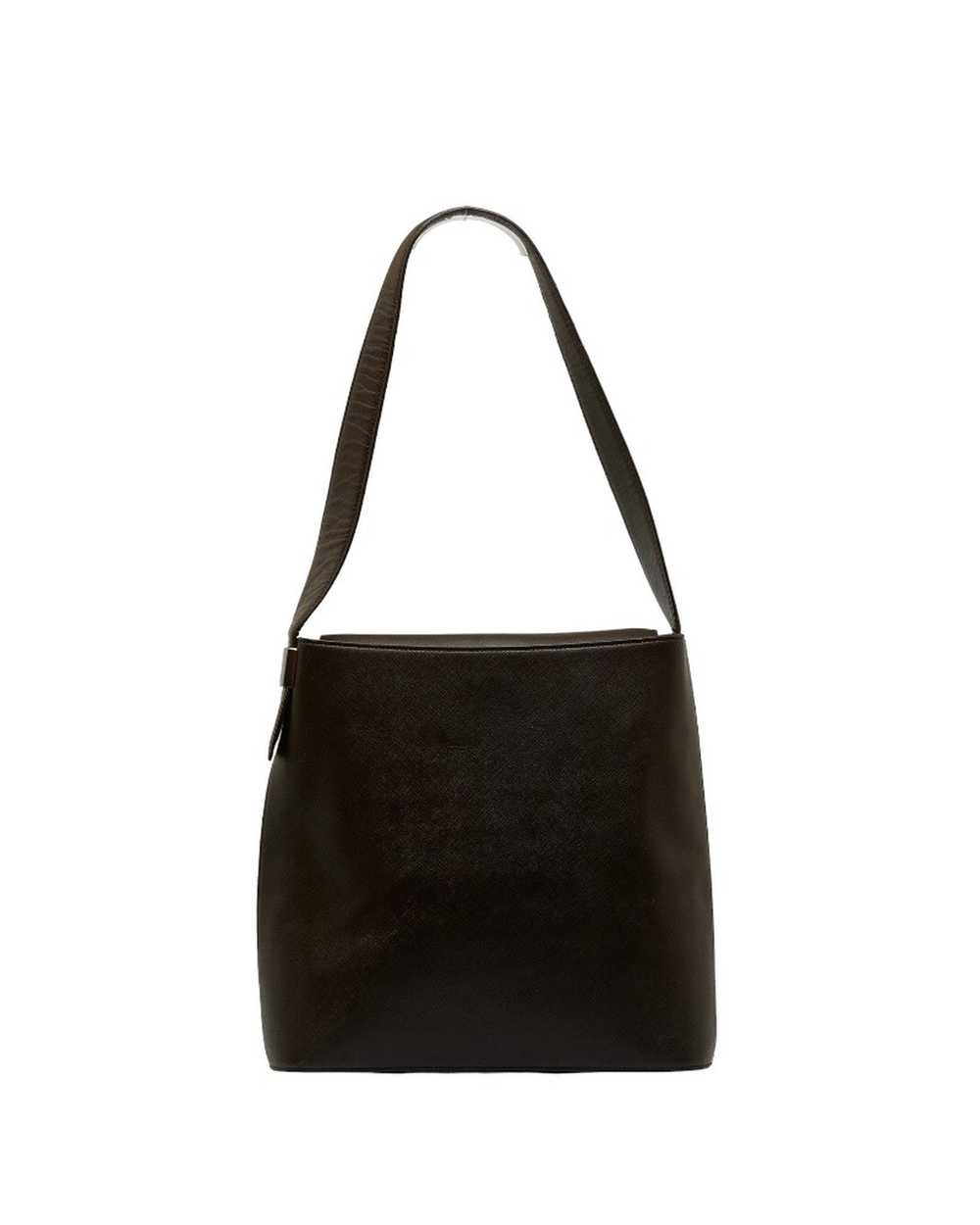Burberry Brown Leather Shoulder Bag in AB Conditi… - image 1