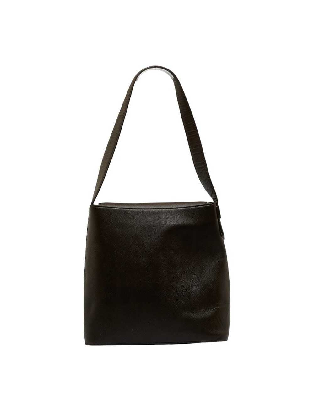 Burberry Brown Leather Shoulder Bag in AB Conditi… - image 3