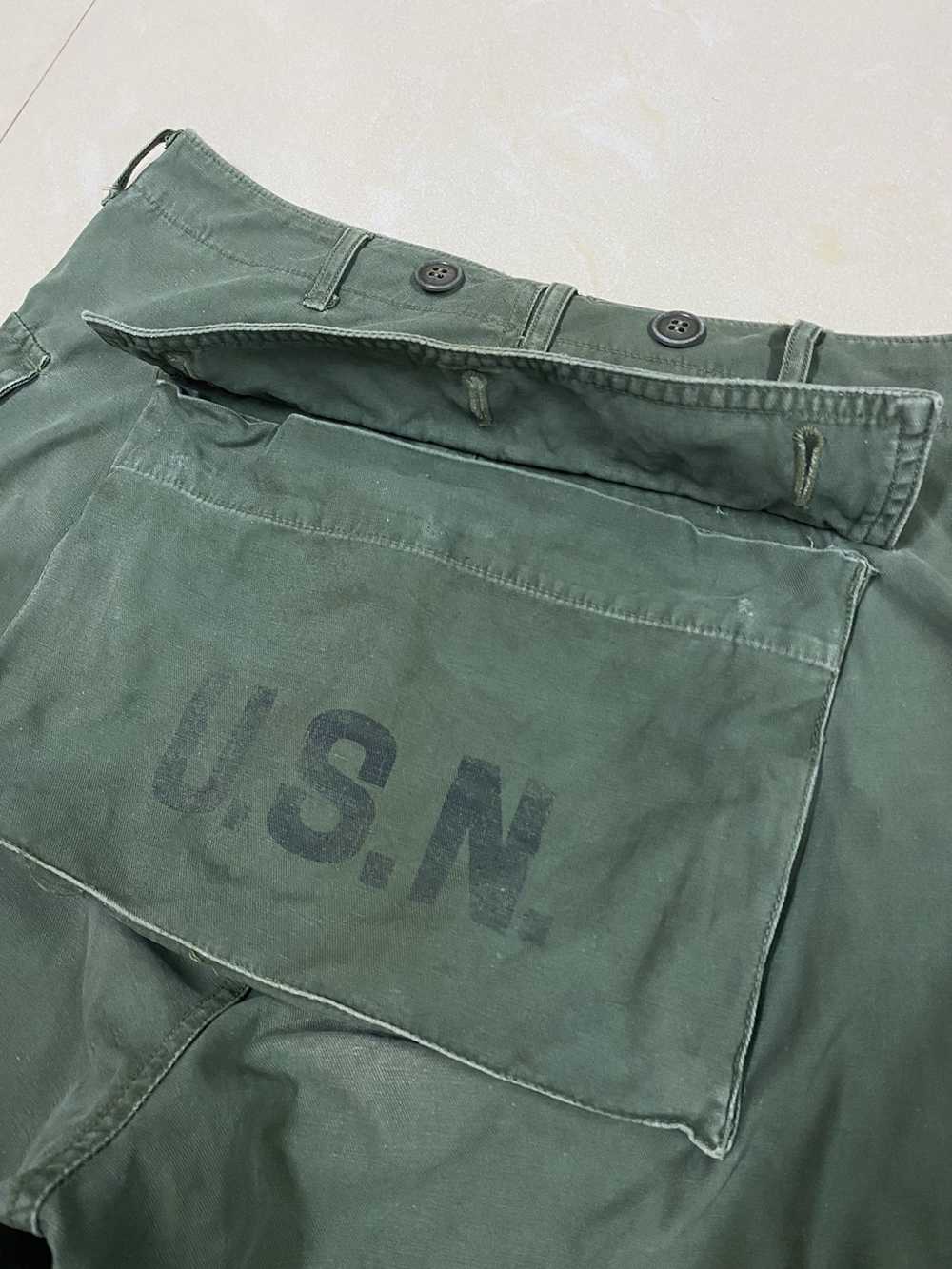 Military × Usn Vintage Og Unknown Military Baker … - image 4