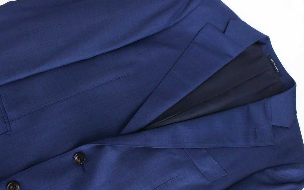 Suitsupply LAZIO UK38L Blue Slim Cut Melange Wool… - image 11