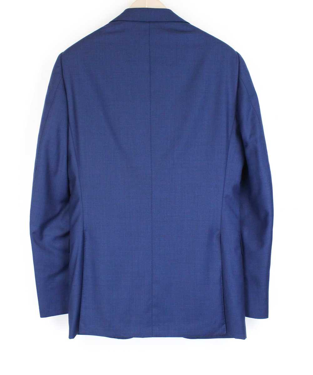 Suitsupply LAZIO UK38L Blue Slim Cut Melange Wool… - image 3
