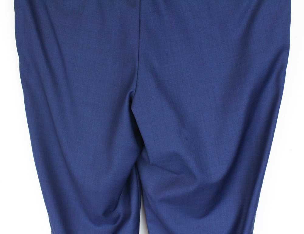 Suitsupply LAZIO UK38L Blue Slim Cut Melange Wool… - image 9