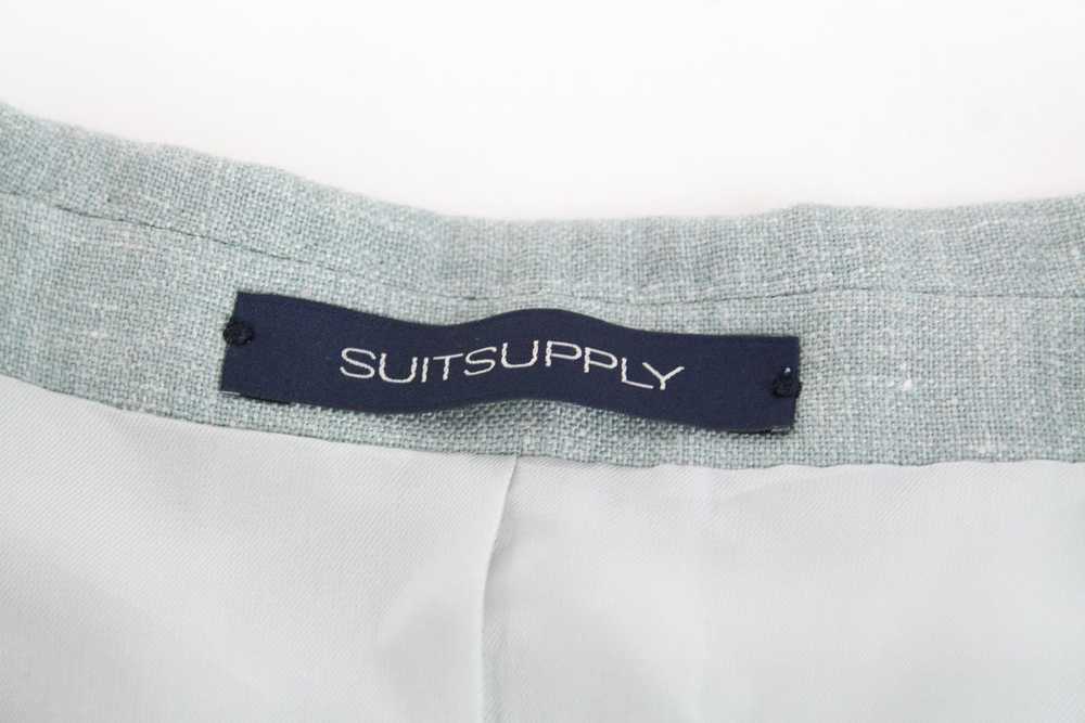 Suitsupply LA SPALLA UK32R Green Slim Melange Woo… - image 5