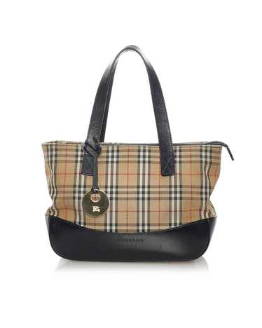 Burberry Classic Check Handbag in Brown - image 1
