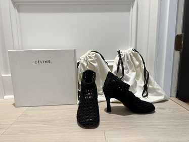 Celine CELINE heels black woven rope - image 1