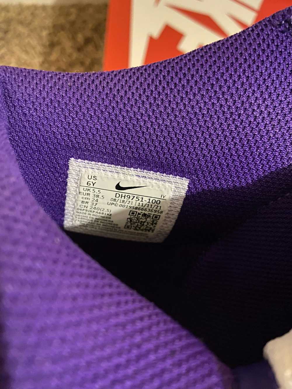 Nike Midnight Navy/Electric Purple Dunks - image 5