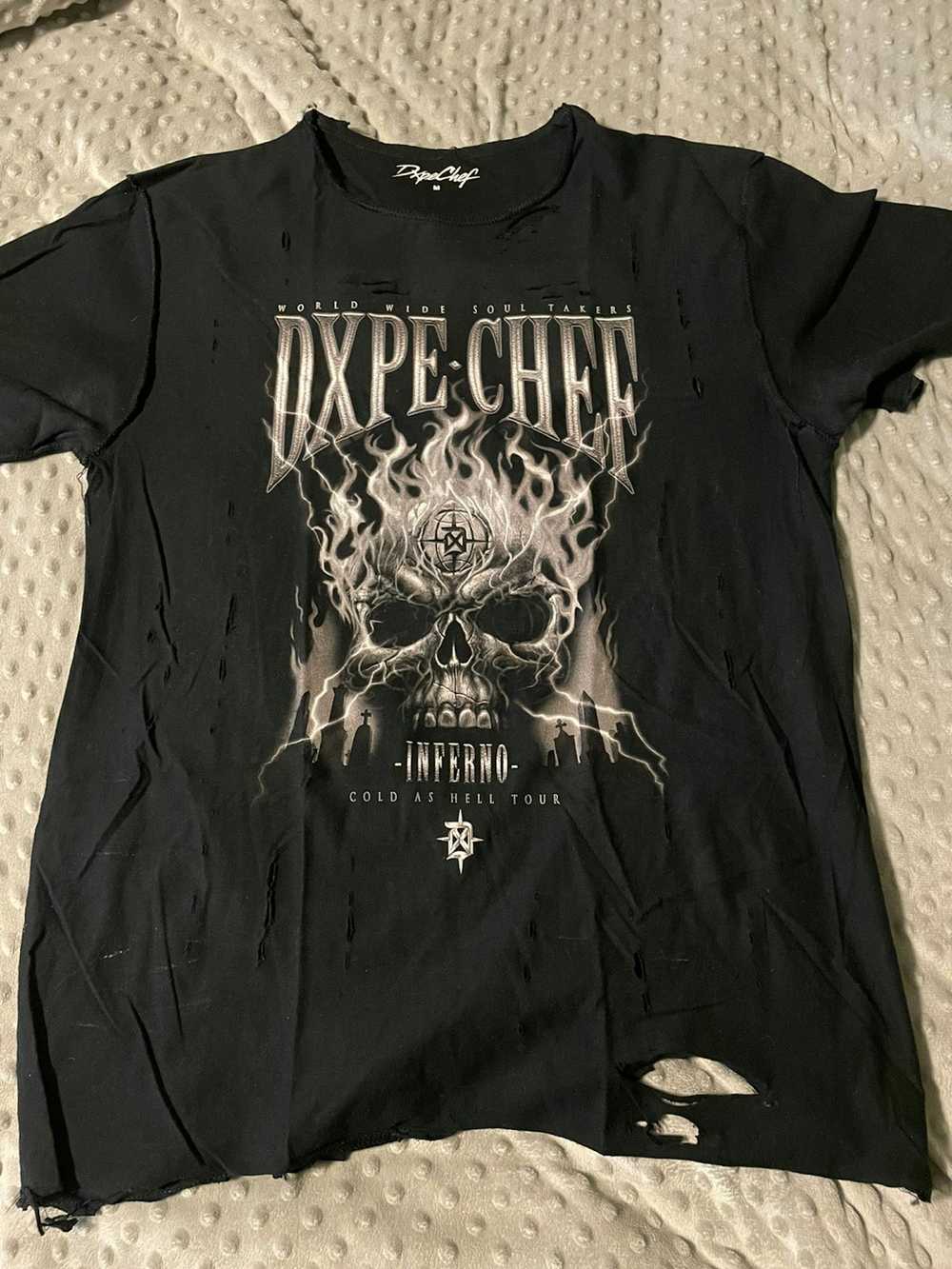 Dxpechef Dxpe Chef “Cold As Hell Tour” distressed… - image 1