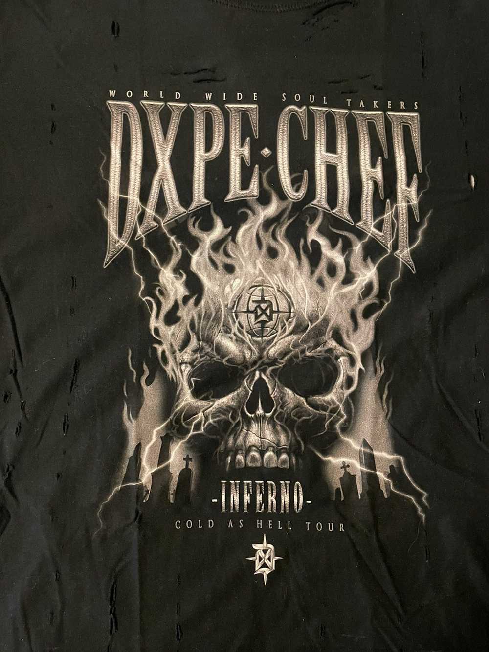 Dxpechef Dxpe Chef “Cold As Hell Tour” distressed… - image 5