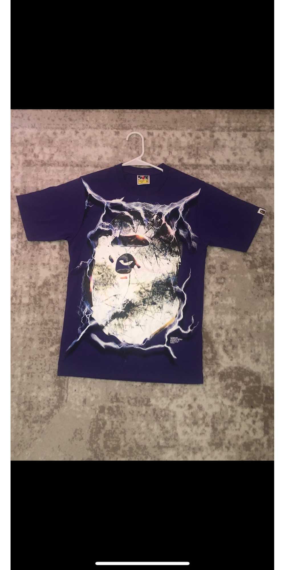 Bape Bape Heavy Metal Tee - image 1