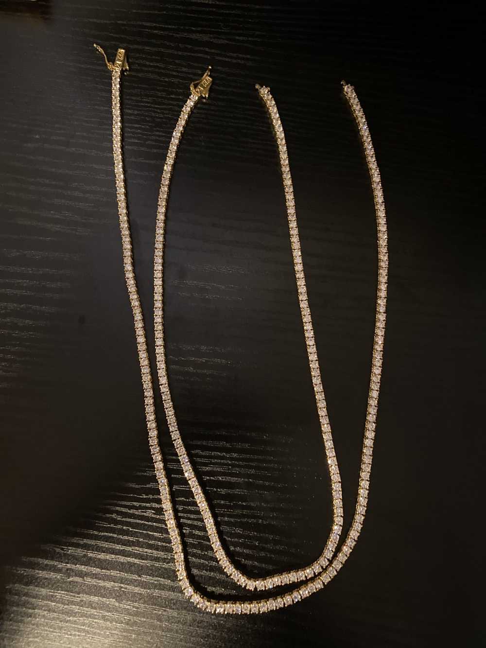 Jewelry Gld 3 mm Tennis Chains - image 2