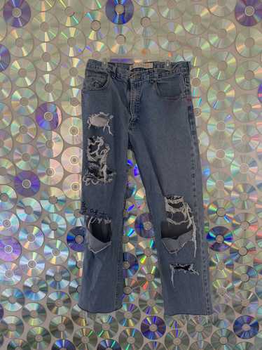 Custom × Vintage Custom made denim jeans