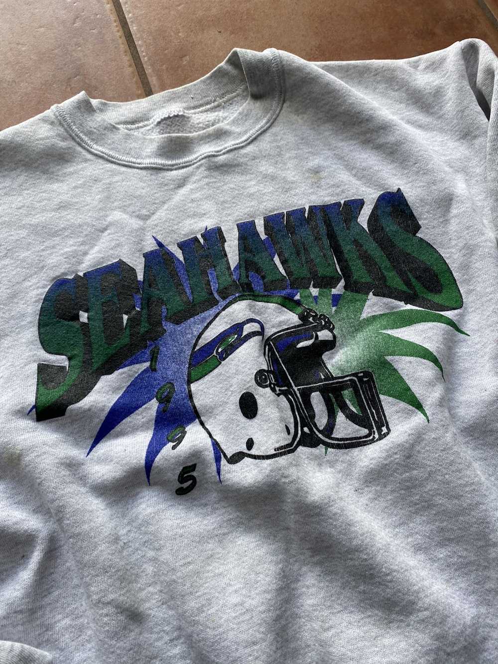NFL × Vintage 1995’ Seattle Seahawks Sweatshirt C… - image 2