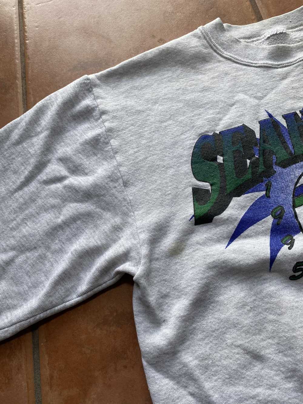 NFL × Vintage 1995’ Seattle Seahawks Sweatshirt C… - image 4