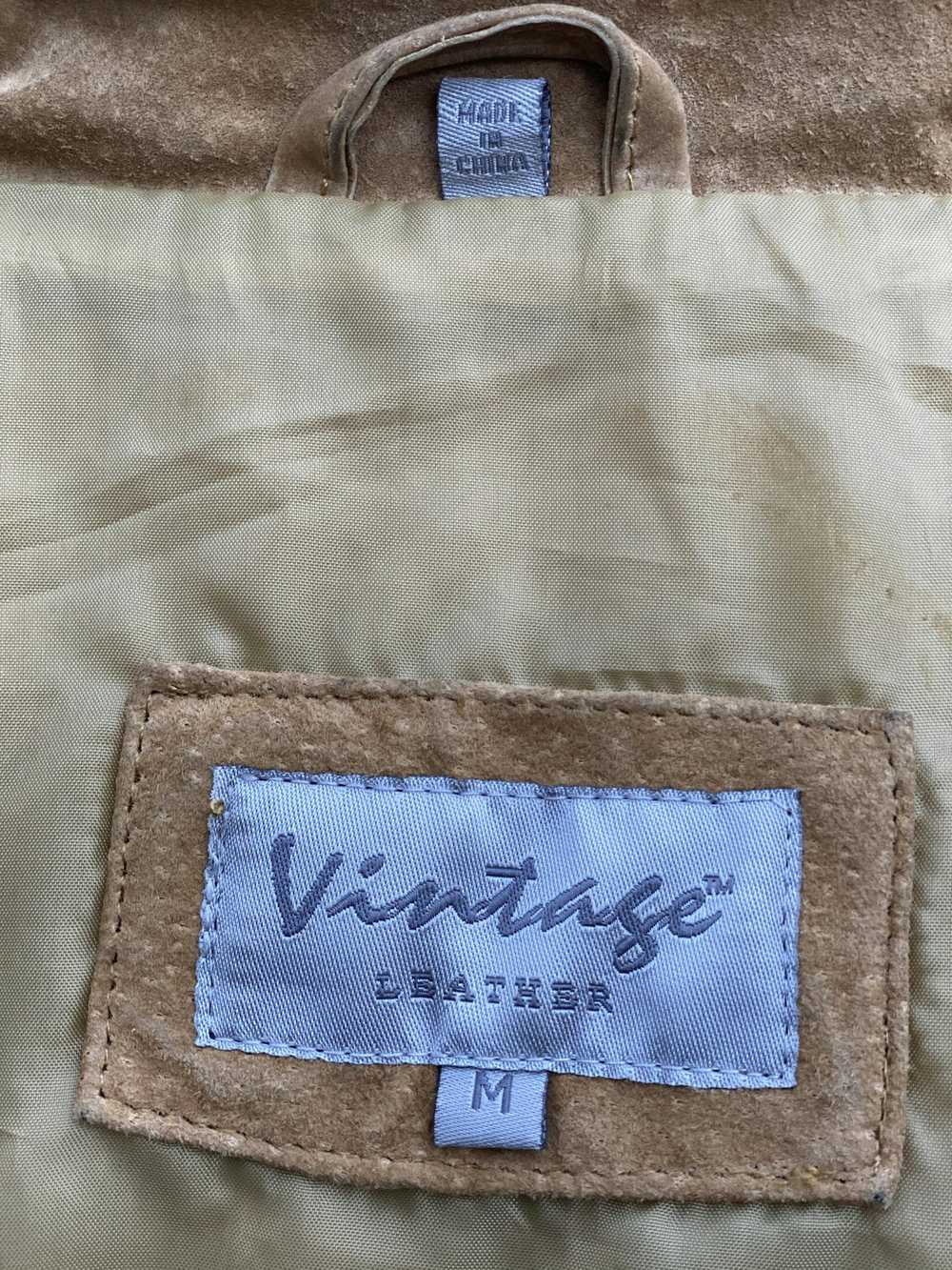 Vintage Suede Fringe Leather Jacket - image 9