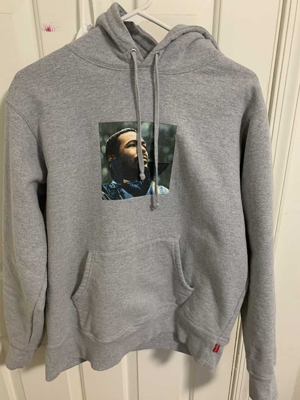 Supreme Supreme Marvin Gaye Hoodie Heather Grey S… - image 2