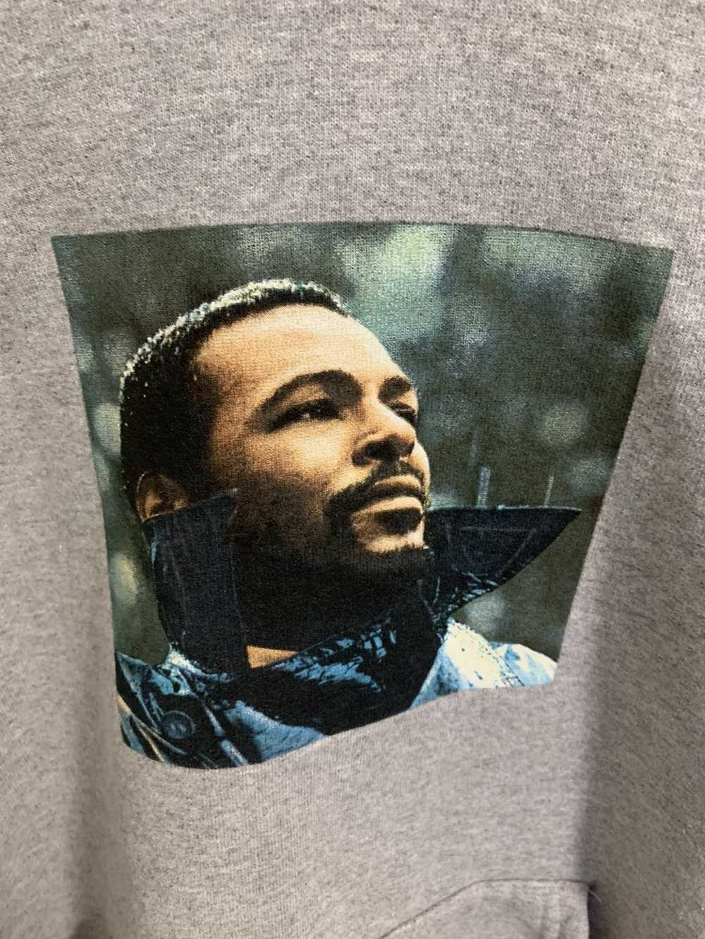 Supreme Supreme Marvin Gaye Hoodie Heather Grey S… - image 4