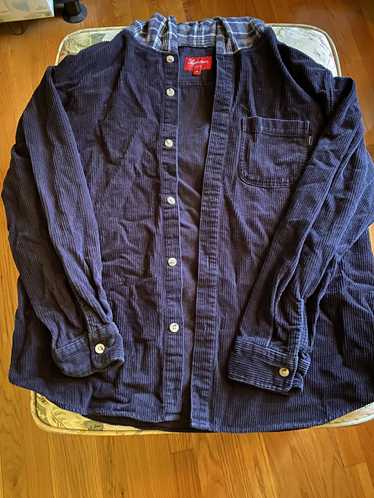 ジ*ン様 Supreme Printed Corduroy Shirt Supreme Gonz Corduroy Work Shirt (FW21) - $138