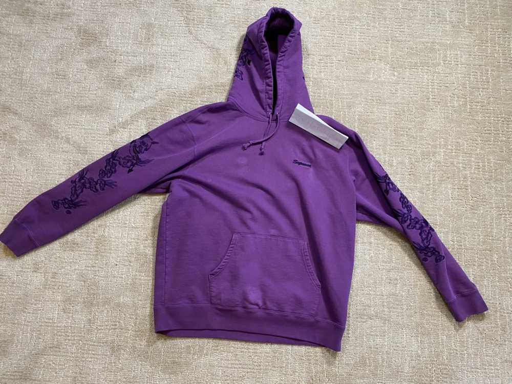 Supreme Supreme Dragon Overdyed Hooded Sweatshirt… - image 1