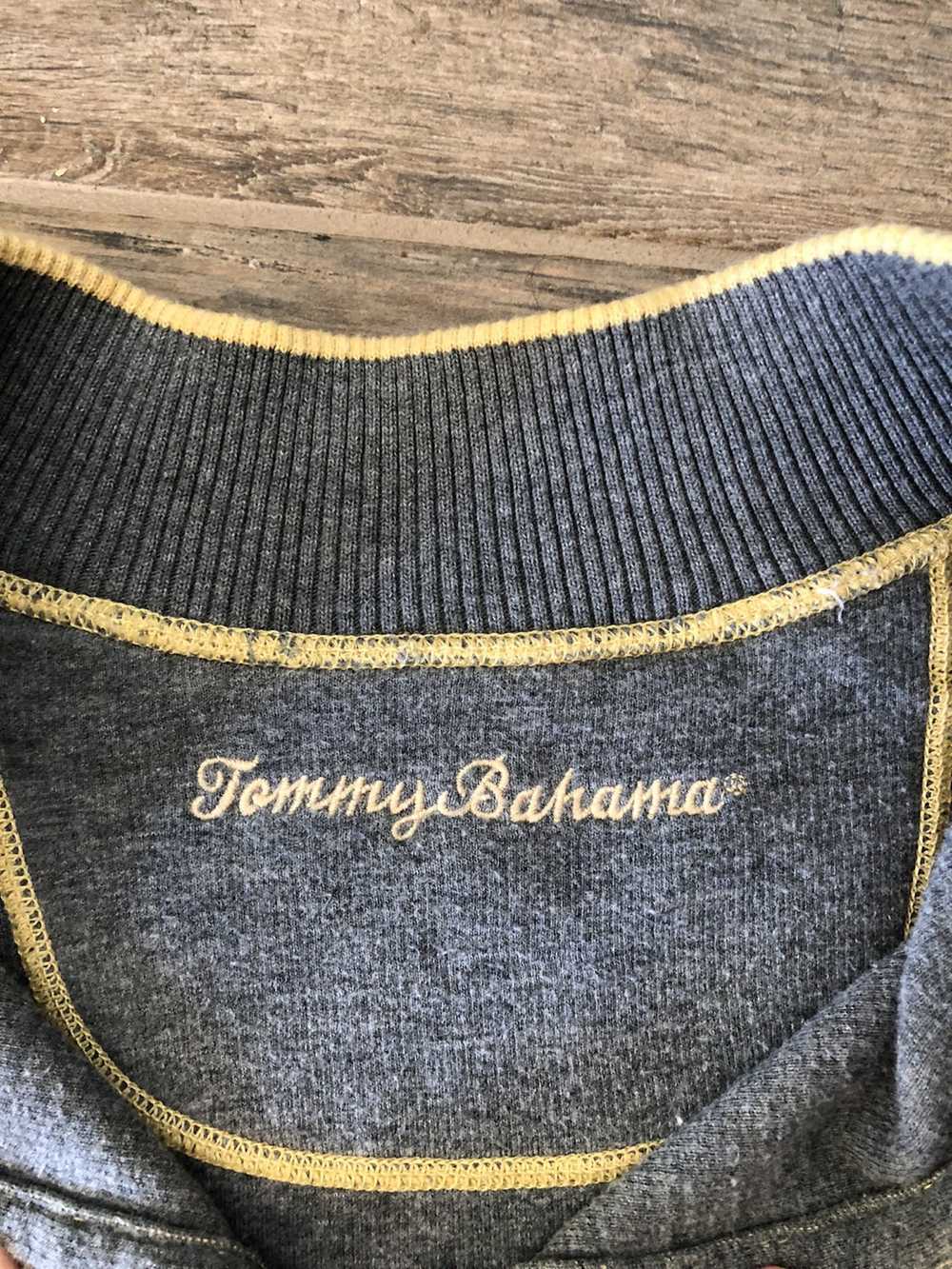 Tommy Bahama Tommy Bahamas Half Zip 1/4 Sweater P… - image 2