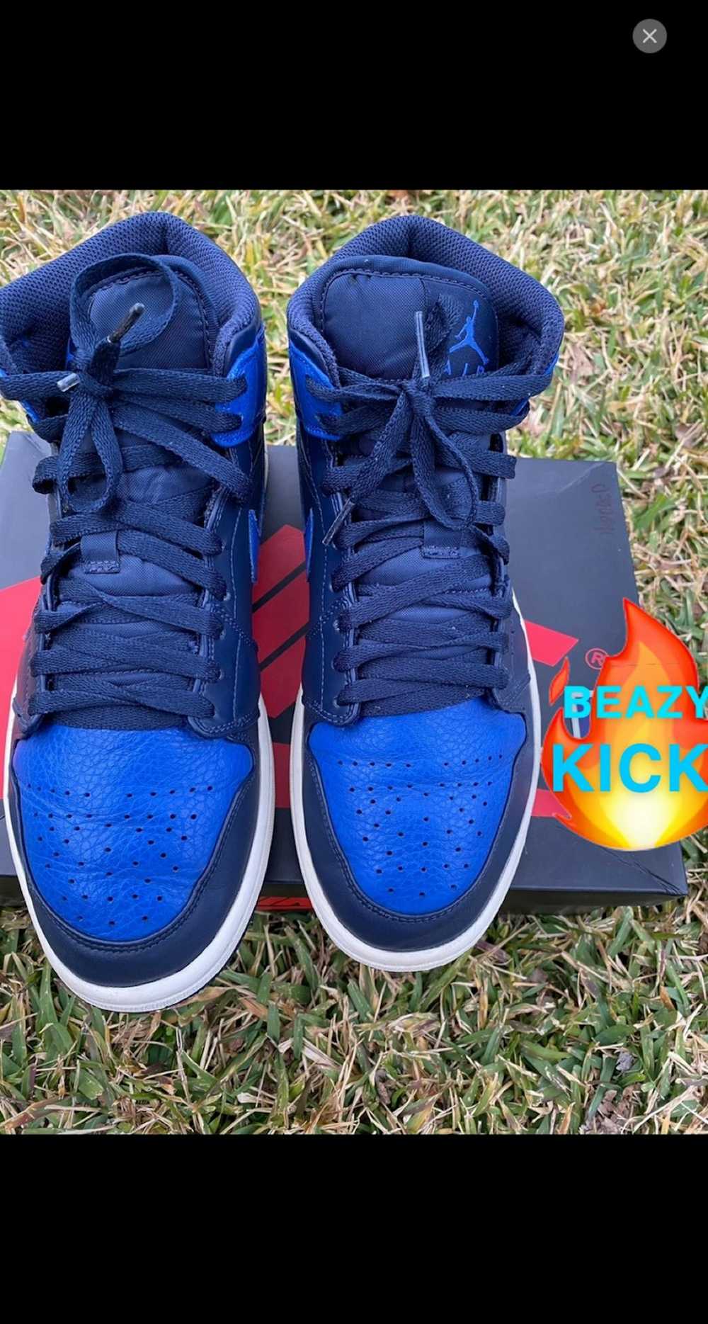 Jordan Brand Air Jordan 1 Retro Mid Obsidian Game… - image 2