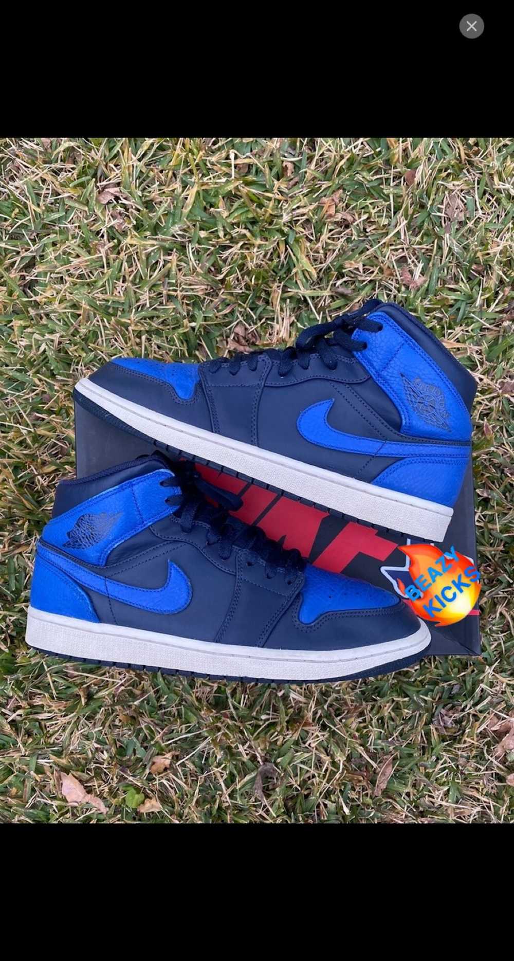 Jordan Brand Air Jordan 1 Retro Mid Obsidian Game… - image 3