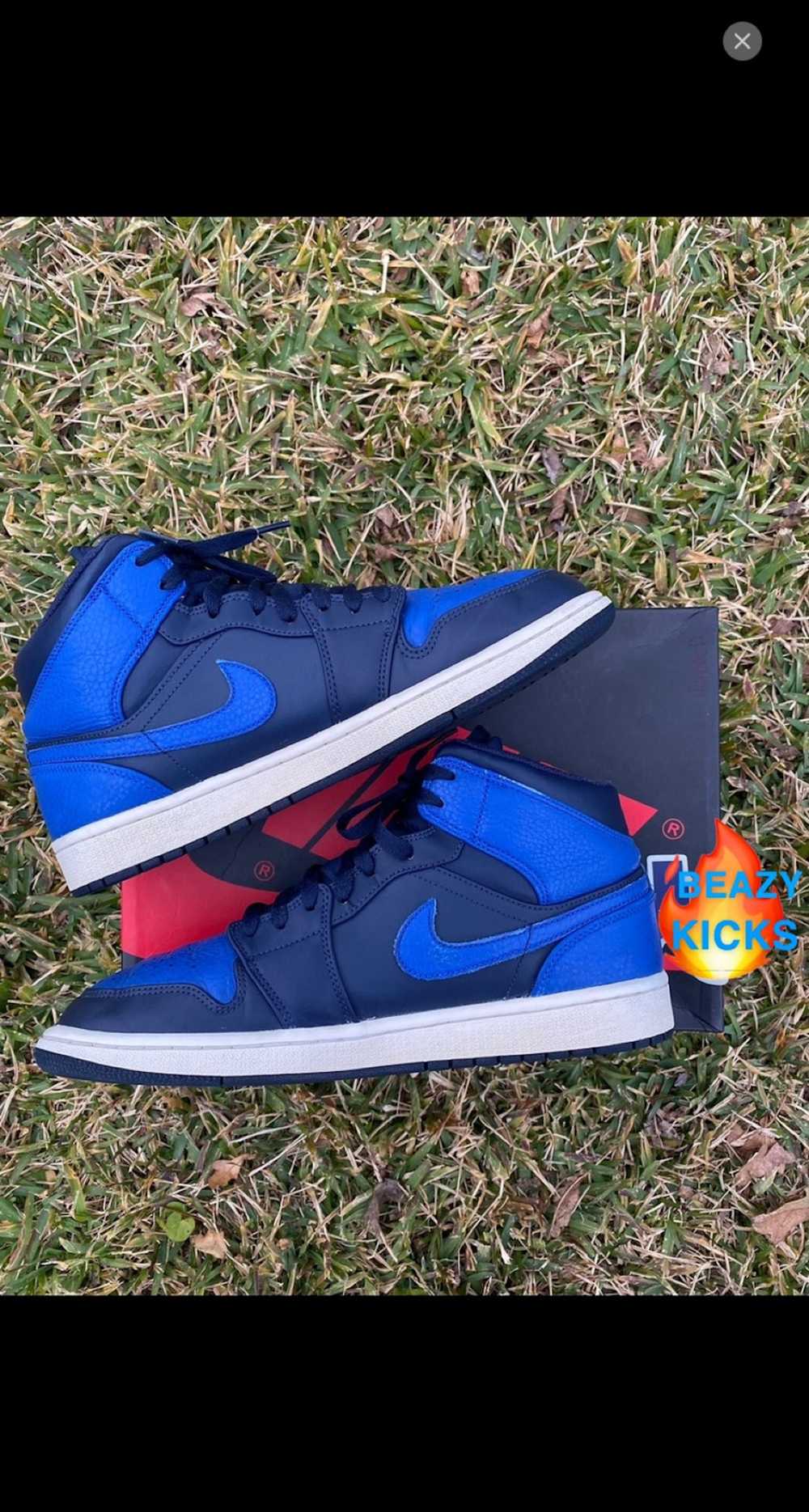 Jordan Brand Air Jordan 1 Retro Mid Obsidian Game… - image 4