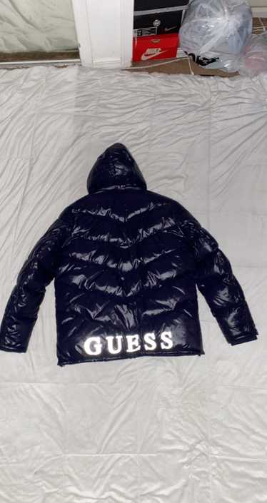 Guess *GENTLY USED* 3M NAVY BLUE GUESS PUFFER JACK
