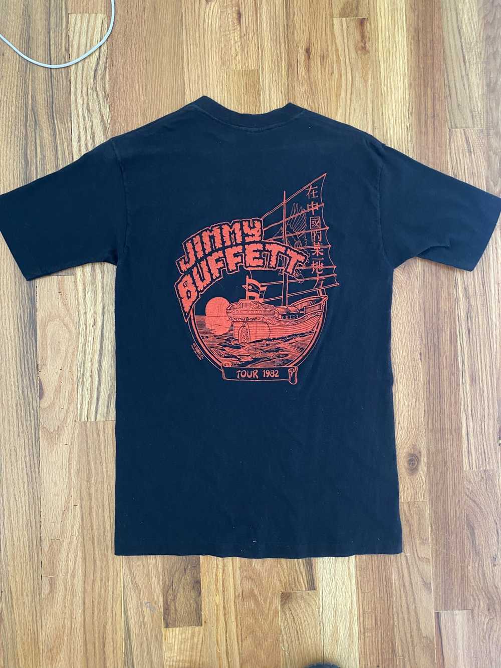 Vintage Jimmy Buffett 1982 Crew Shirt - image 2