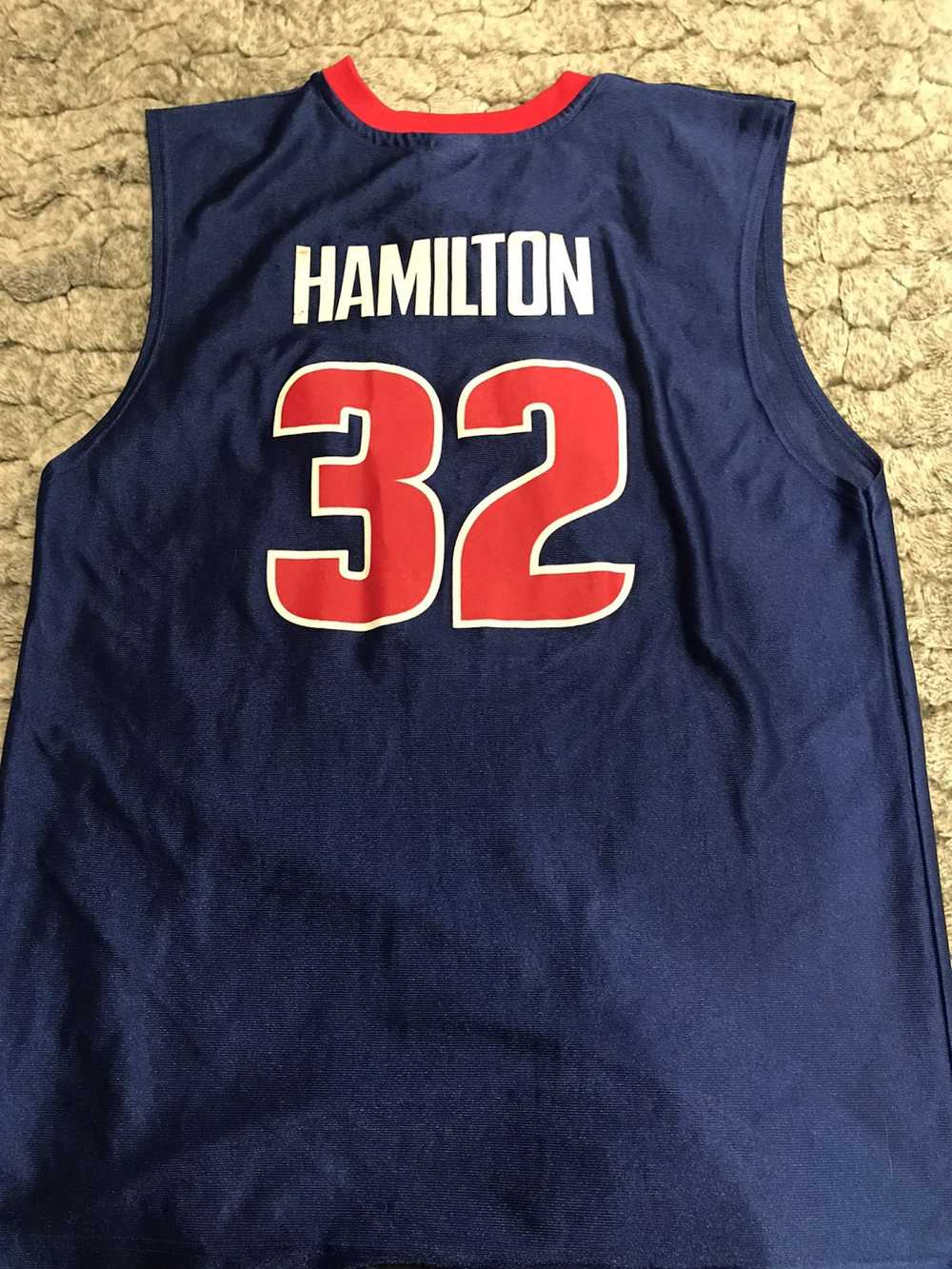 NBA Vintage Richard Hamilton Pistons Jersey - image 2