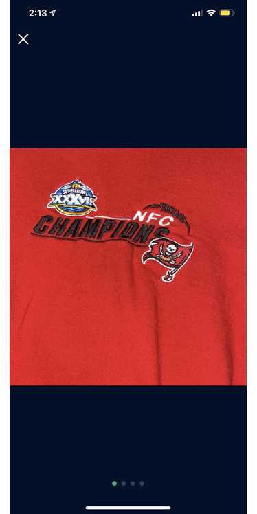 Vintage 2003 Tampa bay bucs championships sweatshi